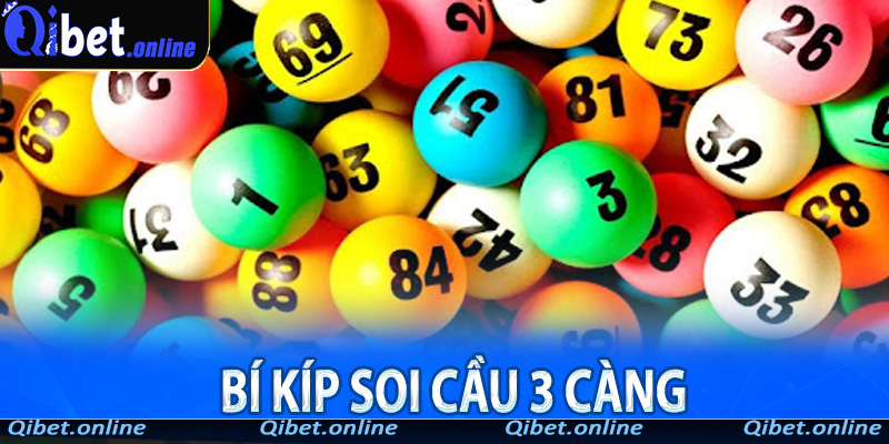Soi cầu 3 càng tại QiBet